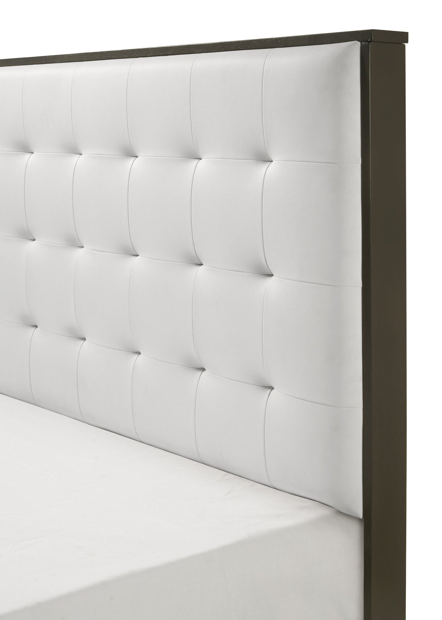 Sharpe Brown Upholstered Panel Youth Bedroom Set - SET | B4100-T-HB | B4100-T-FB | B4100-FT-RAIL | B4100-2 | B4100-4 - Bien Home Furniture & Electronics