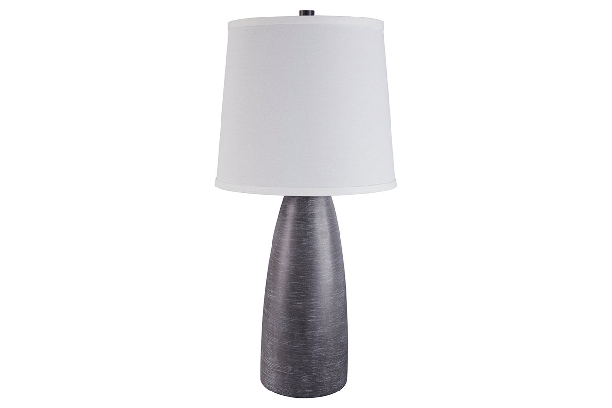 Shavontae Gray Table Lamp, Set of 2 - L243004 - Bien Home Furniture & Electronics