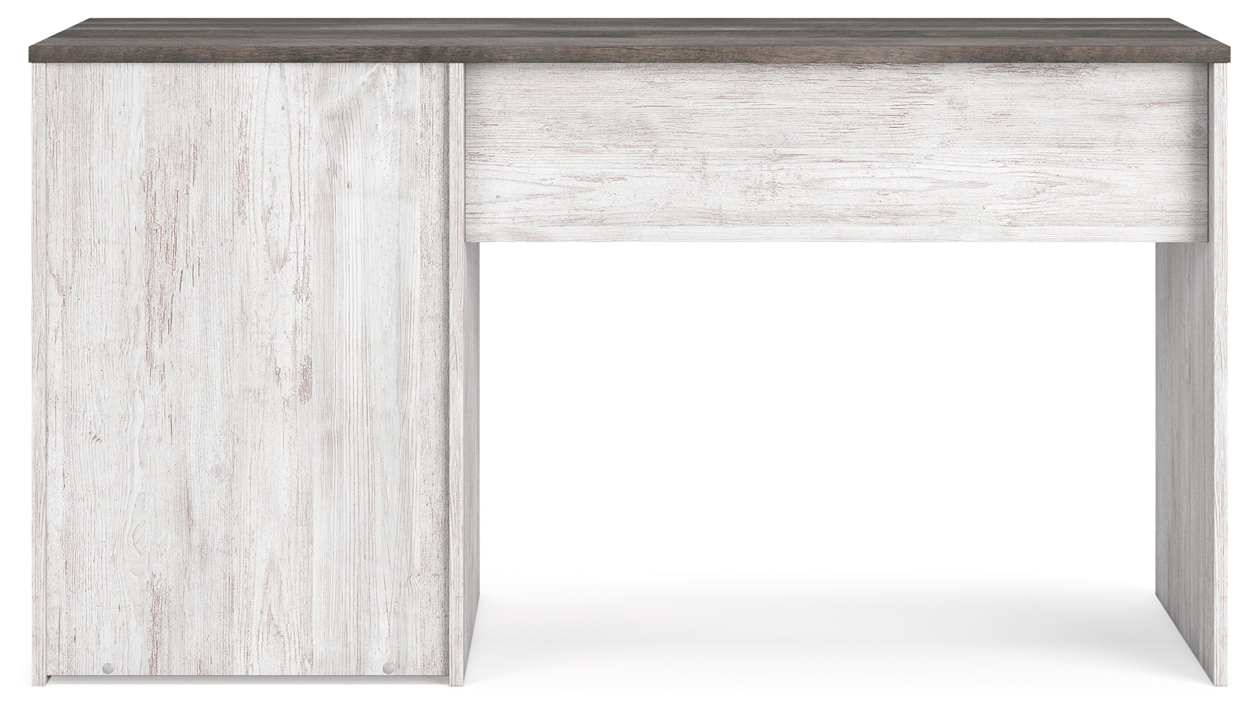 Shawburn White/Dark Charcoal Gray 54" Home Office Desk - H4121-34 - Bien Home Furniture & Electronics