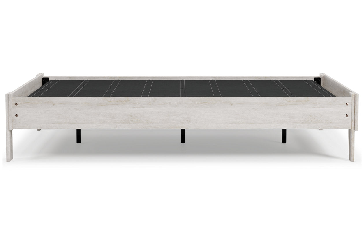 Shawburn Whitewash Full Platform Bed - EB4121-112 - Bien Home Furniture & Electronics