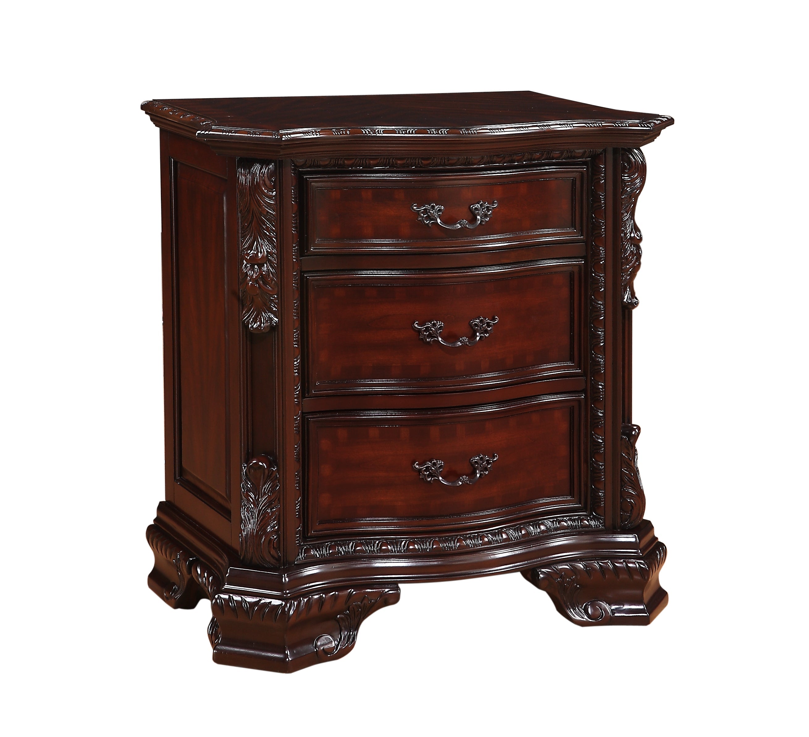 Sheffield Rich Brown Nightstand - B1100-2 - Bien Home Furniture & Electronics