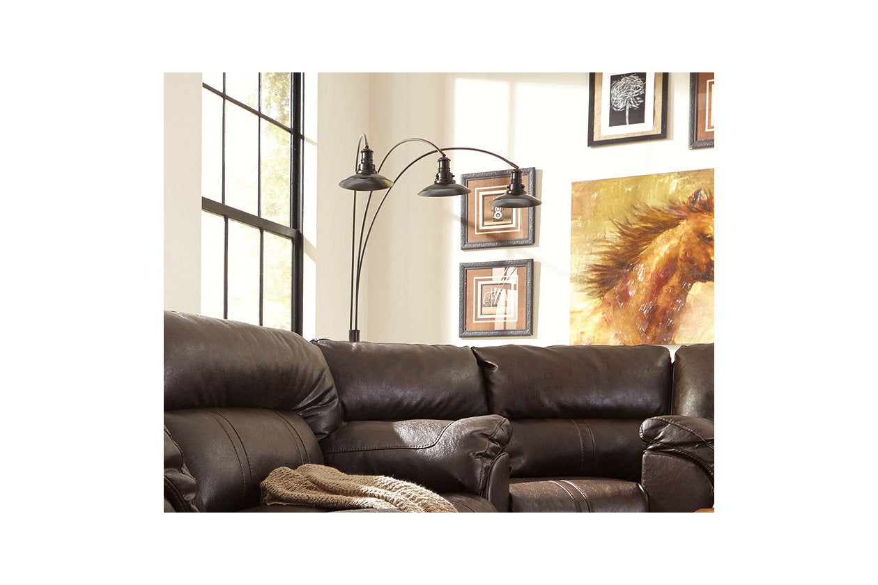 Sheriel Black Floor Lamp - L725059 - Bien Home Furniture & Electronics