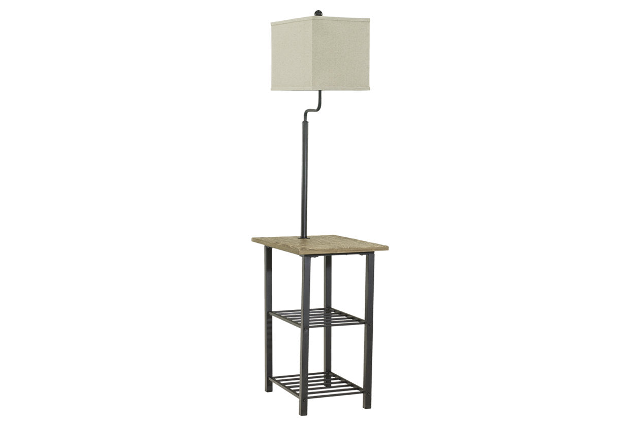 Shianne Black Floor Lamp - L734031 - Bien Home Furniture & Electronics