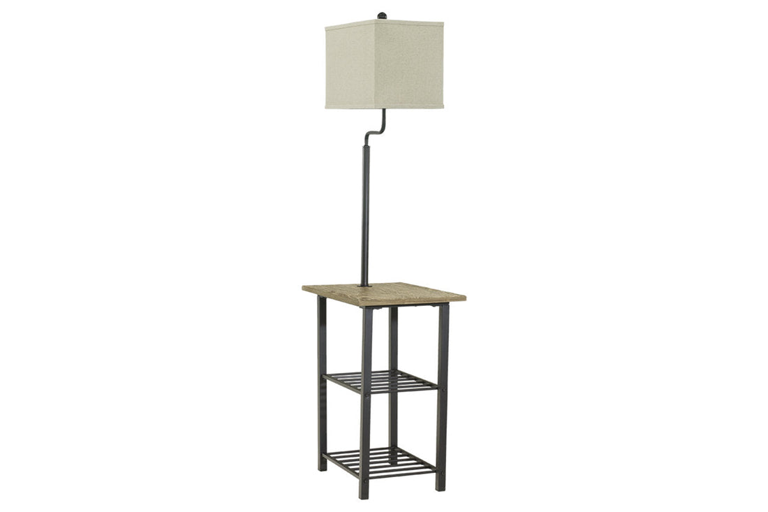 Shianne Black Floor Lamp - L734031 - Bien Home Furniture &amp; Electronics