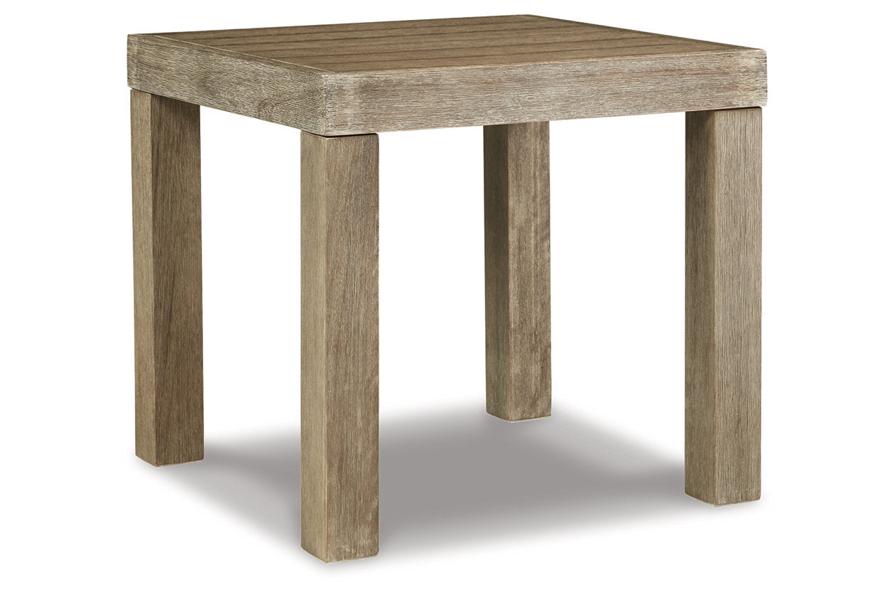 Silo Point Brown Outdoor End Table - P804-702 - Bien Home Furniture & Electronics