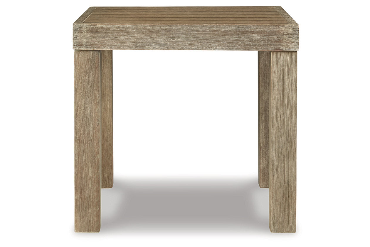 Silo Point Brown Outdoor End Table - P804-702 - Bien Home Furniture & Electronics