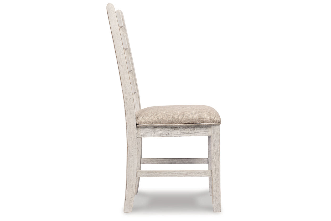 Skempton White/Light Brown Dining Chair, Set of 2 - D394-01 - Bien Home Furniture & Electronics