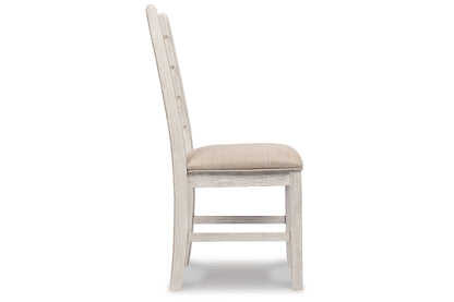 Skempton White/Light Brown Dining Chair, Set of 2 - D394-01 - Bien Home Furniture &amp; Electronics