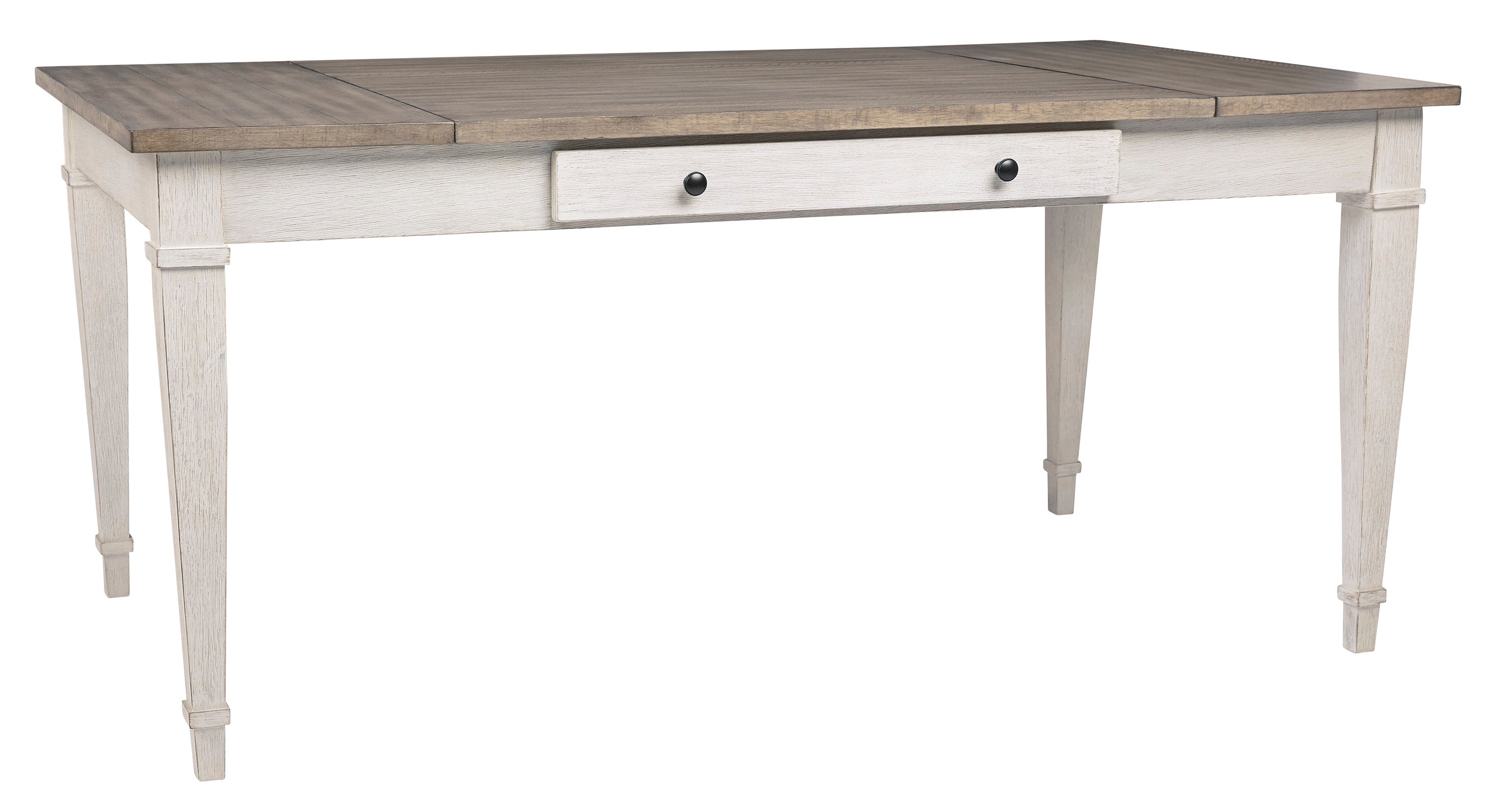 Skempton White/Light Brown Rectangular Dining Set - SET | D394-25 | D394-01(2) - Bien Home Furniture & Electronics