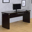 Skylar Cappuccino Computer Desk with Keyboard Drawer - 800891 - Bien Home Furniture & Electronics