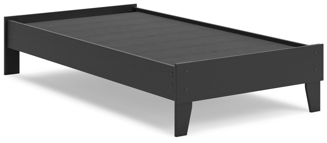 Socalle Black Twin Platform Bed - EB1865-111 - Bien Home Furniture & Electronics