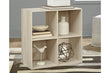 Socalle Light Natural Four Cube Organizer - EA1864-2X2 - Bien Home Furniture & Electronics