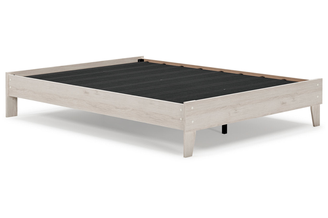 Socalle Light Natural Queen Platform Bed - EB1864-113 - Bien Home Furniture & Electronics