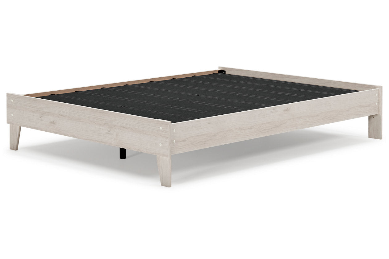 Socalle Light Natural Queen Platform Bed - EB1864-113 - Bien Home Furniture & Electronics