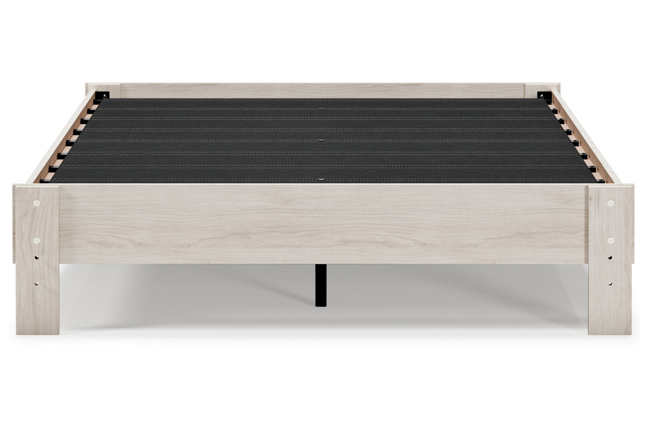 Socalle Light Natural Queen Platform Bed - EB1864-113 - Bien Home Furniture & Electronics