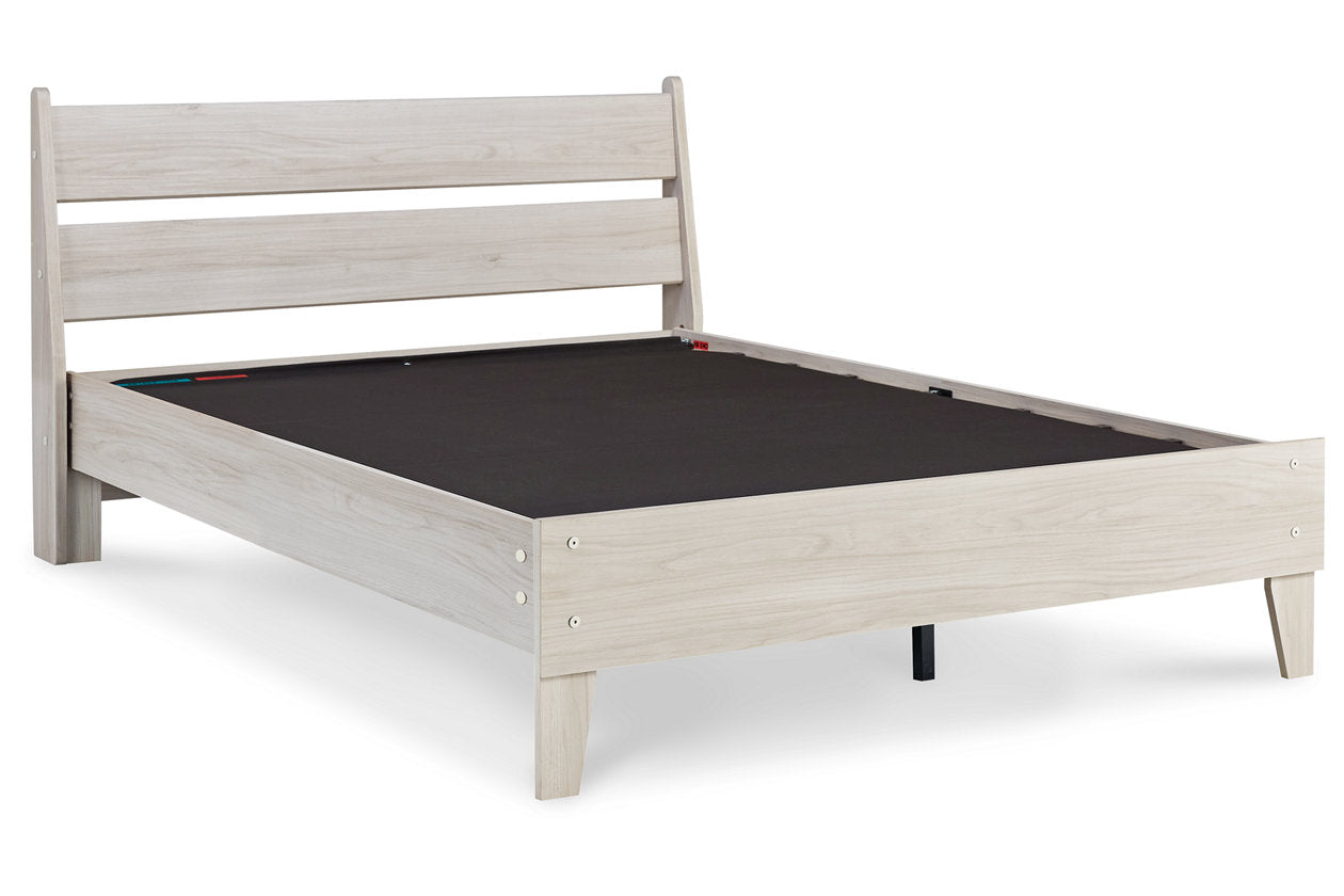 Socalle Natural Full Panel Platform Bed - SET | EB1864-112 | EB1864-156 - Bien Home Furniture & Electronics