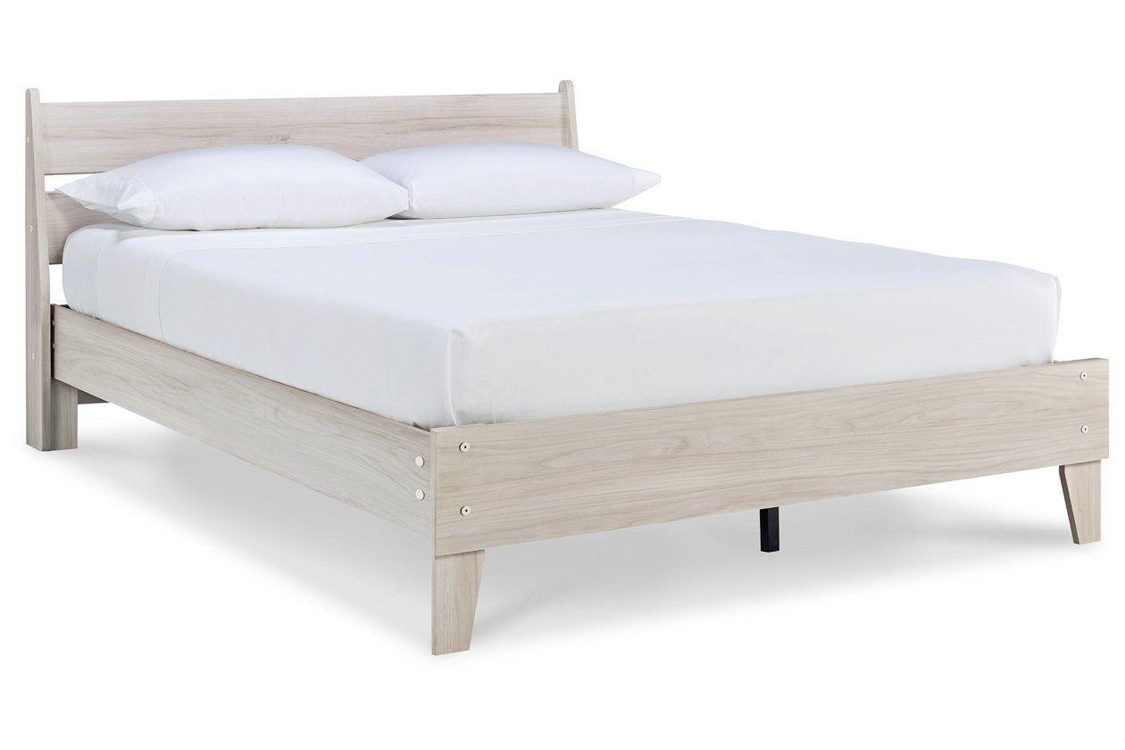 Socalle Natural Queen Panel Platform Bed - SET | EB1864-113 | EB1864-157 - Bien Home Furniture & Electronics
