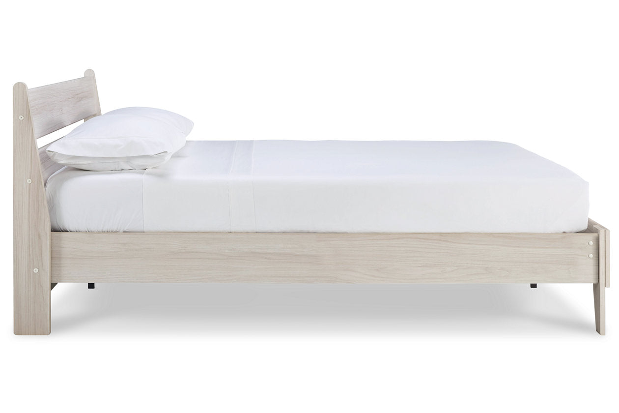 Socalle Natural Queen Panel Platform Bed - SET | EB1864-113 | EB1864-157 - Bien Home Furniture & Electronics