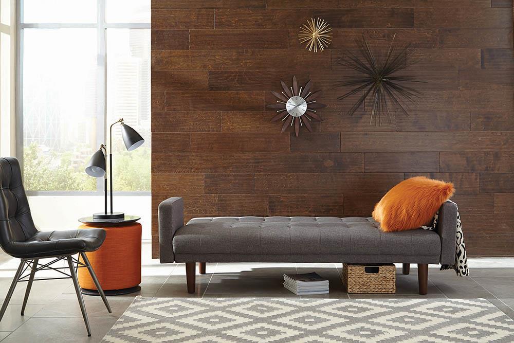 Sommer Tufted Sofa Bed Gray - 360150 - Bien Home Furniture & Electronics
