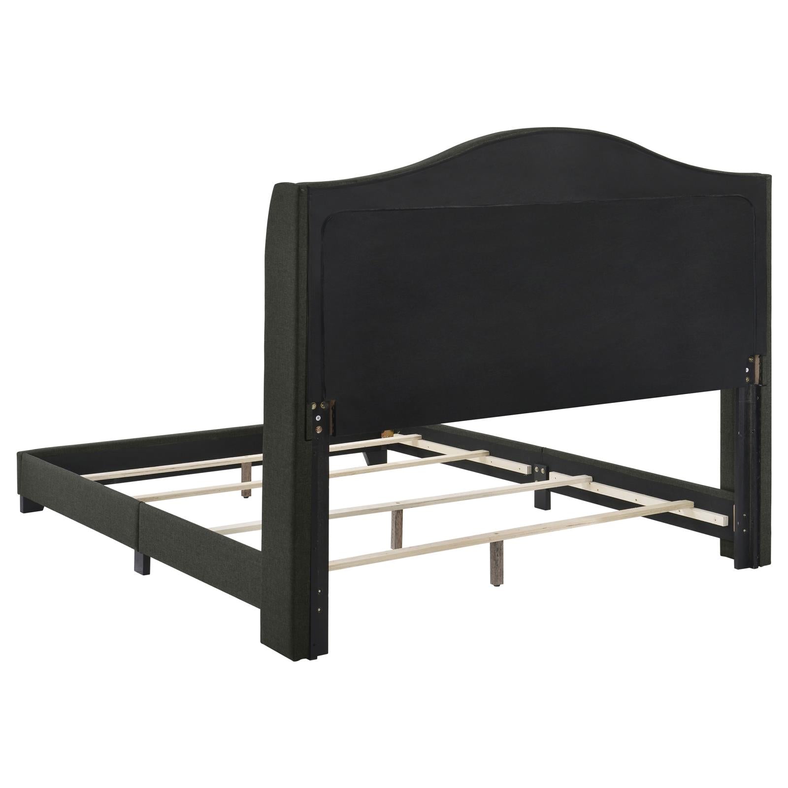 Sonoma Camel Back Eastern King Bed Gray - 310072KE - Bien Home Furniture & Electronics