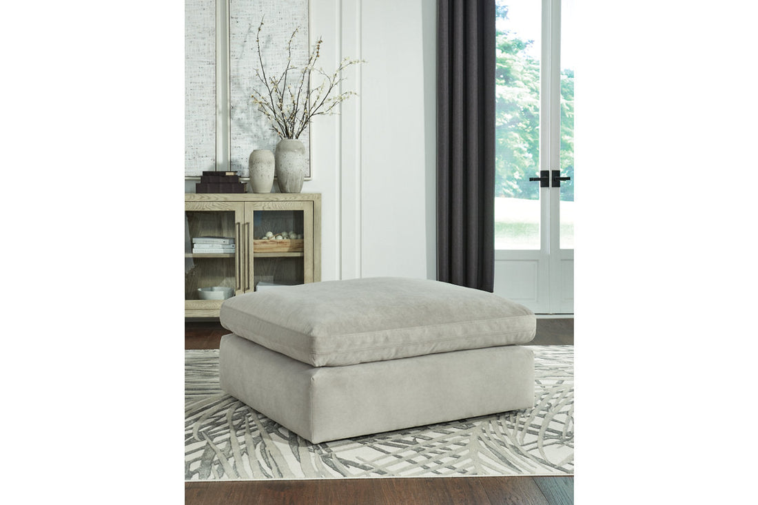 Sophie Gray Oversized Accent Ottoman - 1570508 - Bien Home Furniture &amp; Electronics