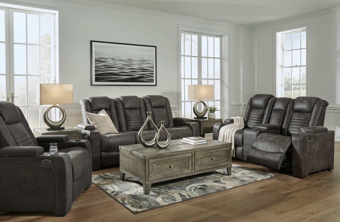 Soundcheck Storm Power Reclining Living Room Set - SET | 3060615 | 3060618 - Bien Home Furniture &amp; Electronics