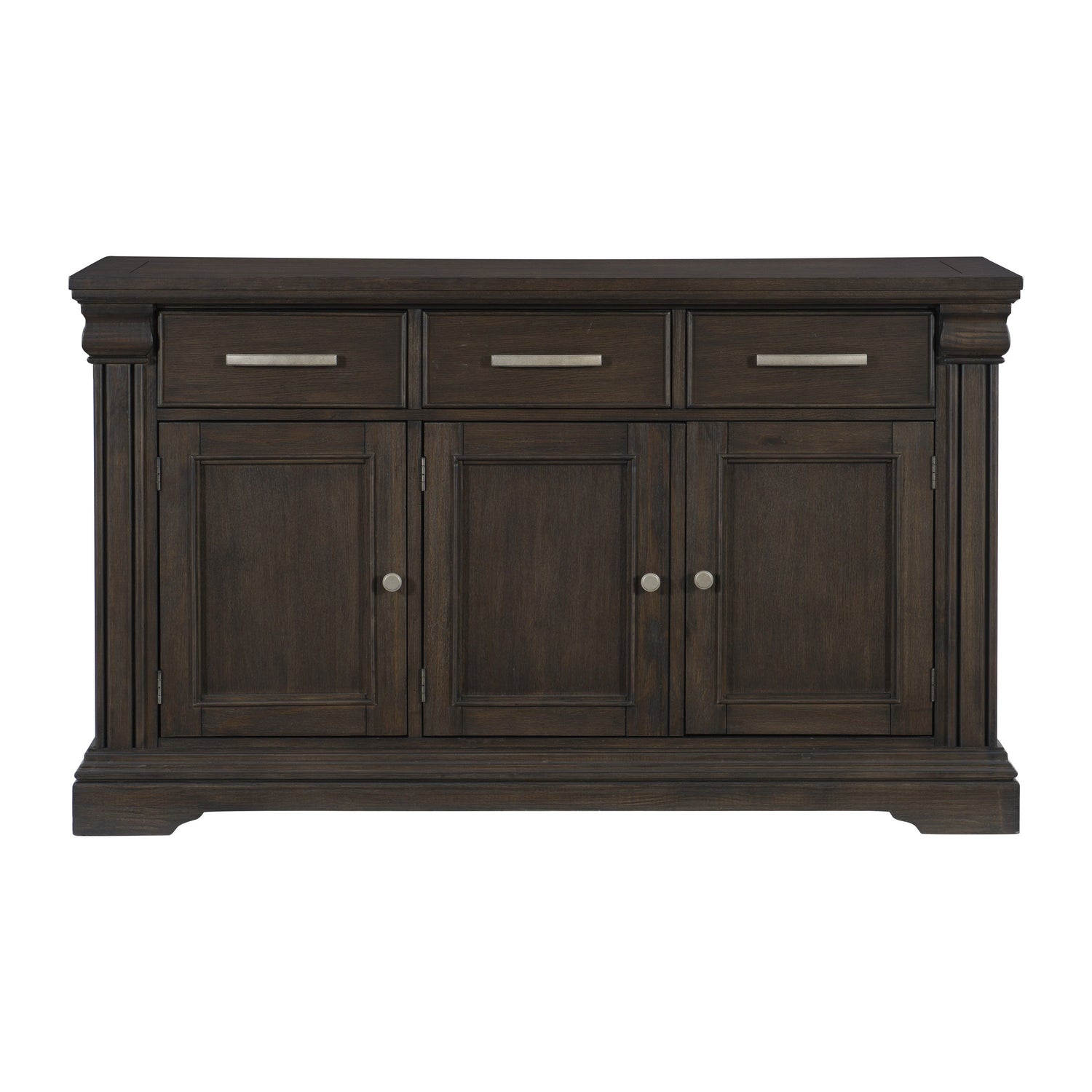 Southlake Wire Brushed Rustic Brown Server - 5741-40 - Bien Home Furniture & Electronics