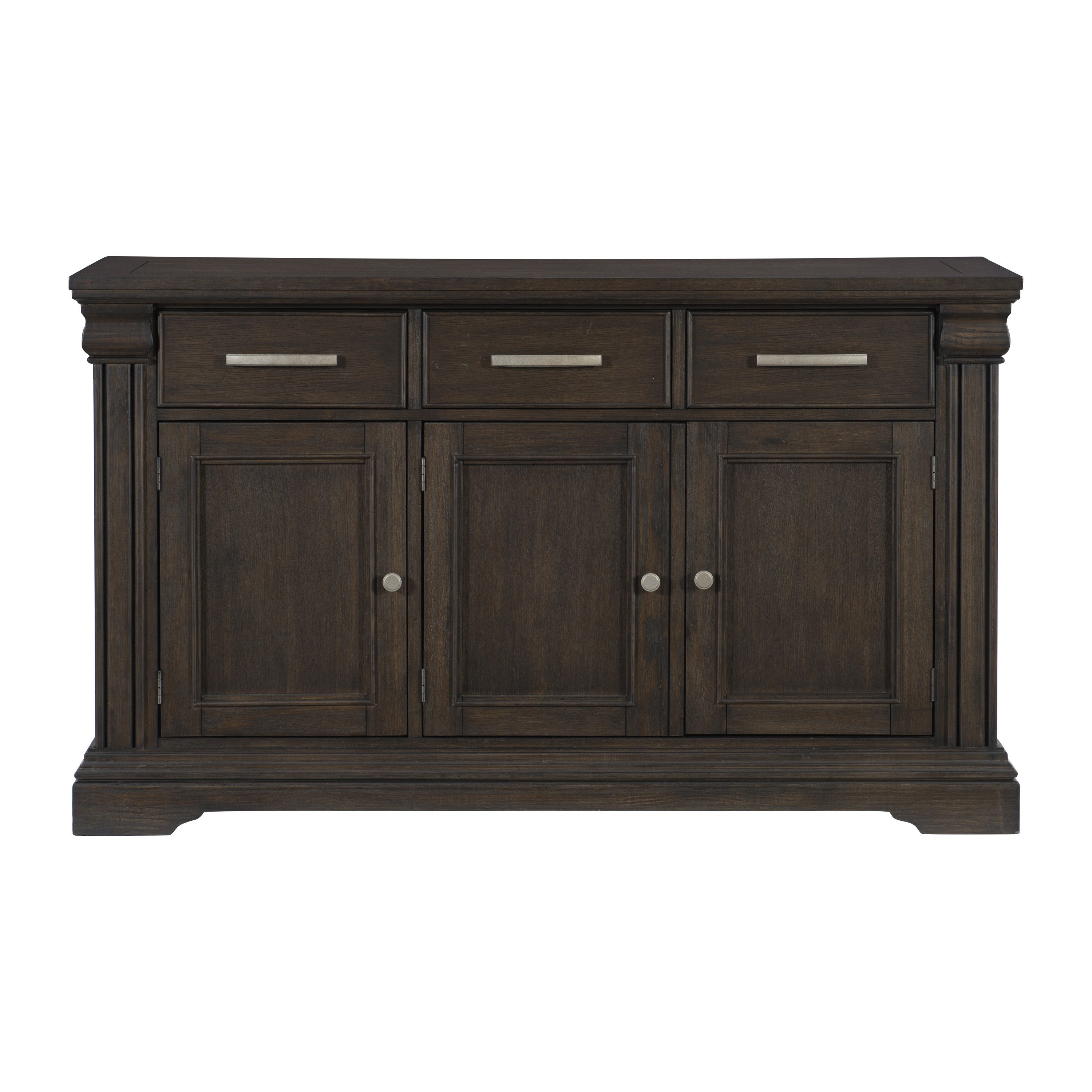 Southlake Wire Brushed Rustic Brown Server - 5741-40 - Bien Home Furniture & Electronics