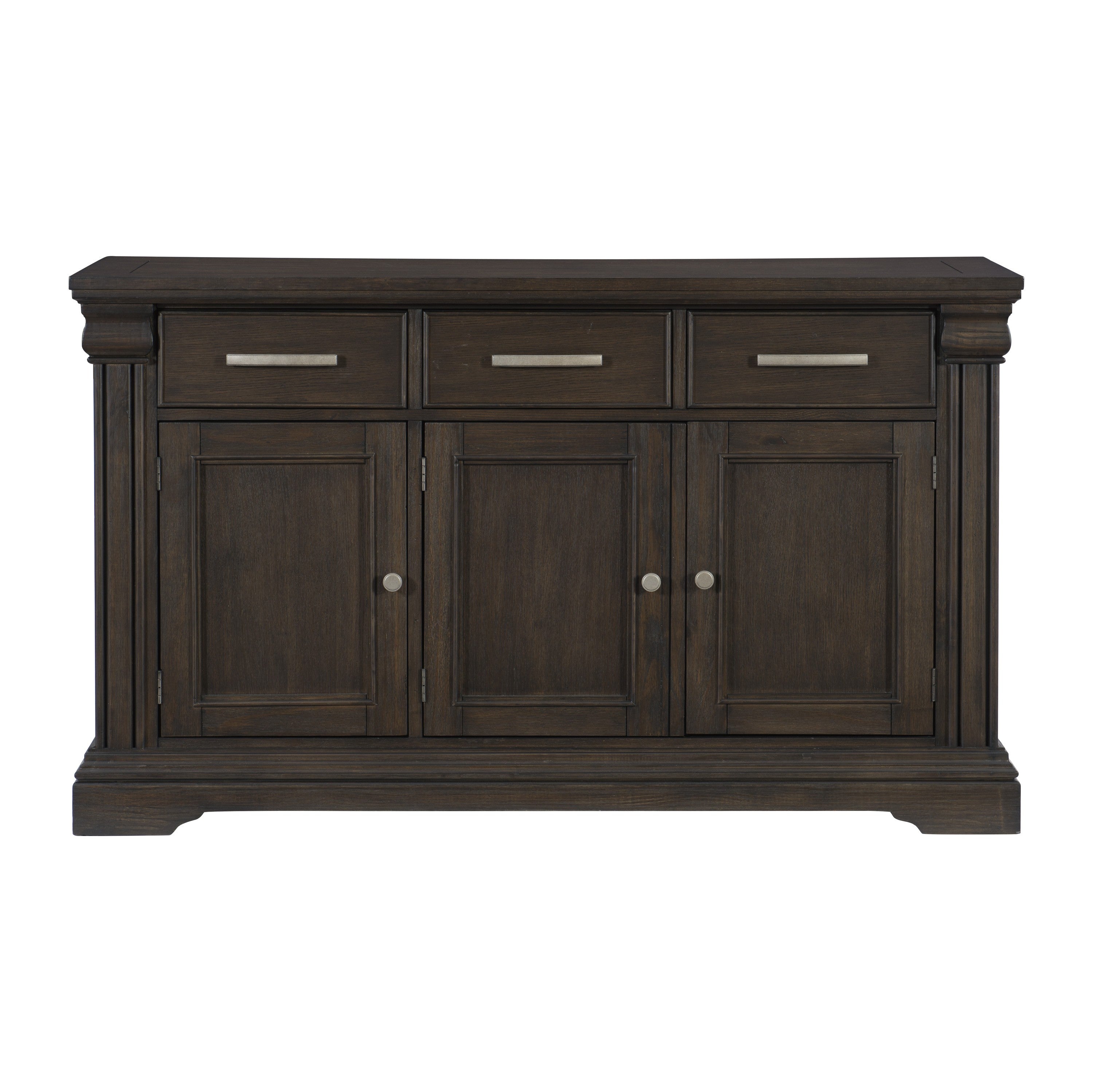 Southlake Wire Brushed Rustic Brown Server - 5741-40 - Bien Home Furniture &amp; Electronics