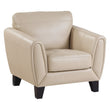 Spivey Beige Leather Chair - 9460BE-1 - Bien Home Furniture & Electronics