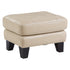 Spivey Beige Leather Ottoman - 9460BE-4 - Bien Home Furniture & Electronics
