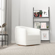 Spring Cream Boucle Swivel Accent Chair - MDM01809 - Bien Home Furniture & Electronics