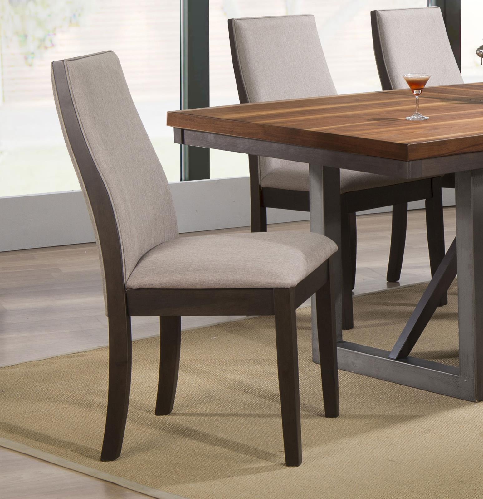 Spring Creek Gray Upholstered Side Chairs, Set of 2 - 106583 - Bien Home Furniture & Electronics