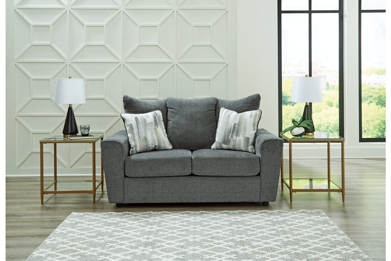 Stairatt Gravel Loveseat - 2850235 - Bien Home Furniture & Electronics