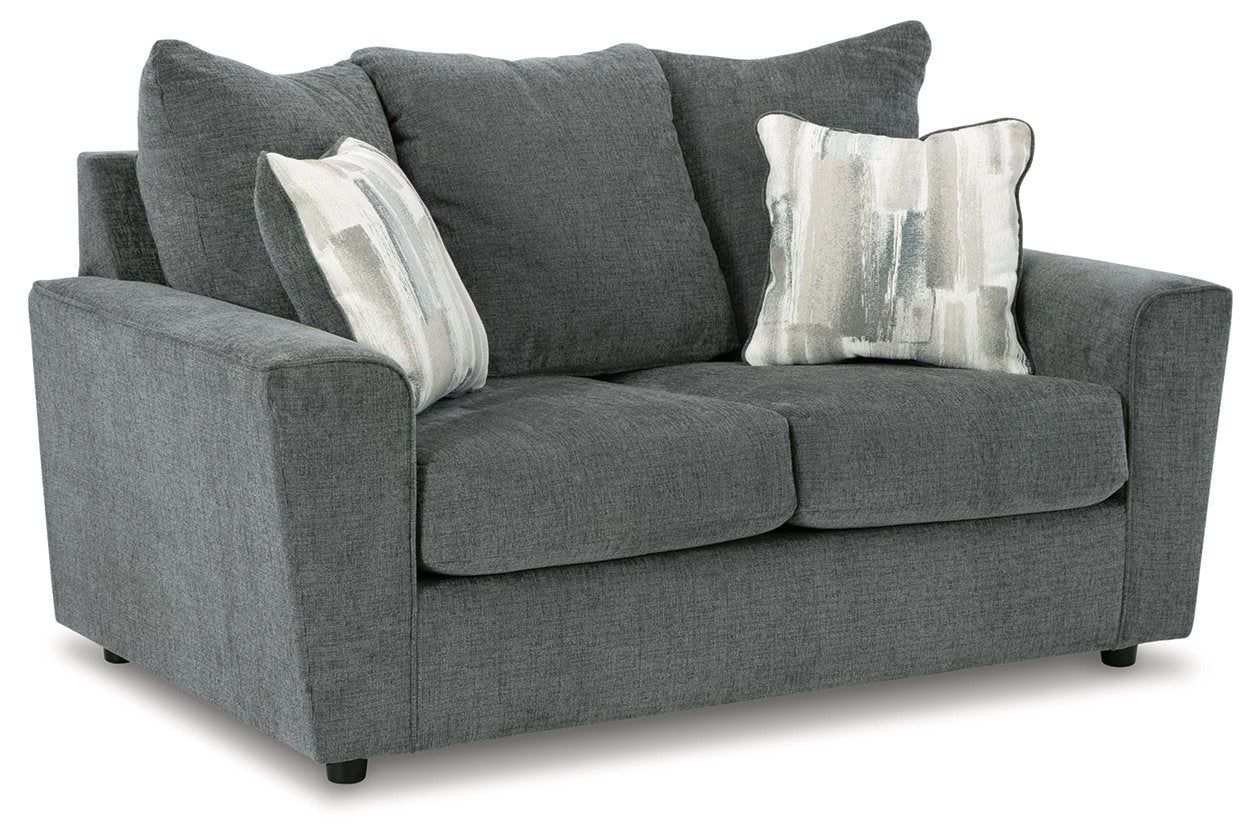 Stairatt Gravel Loveseat - 2850235 - Bien Home Furniture & Electronics