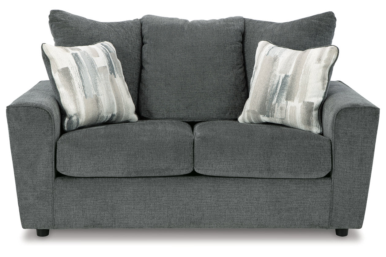 Stairatt Gravel Loveseat - 2850235 - Bien Home Furniture & Electronics