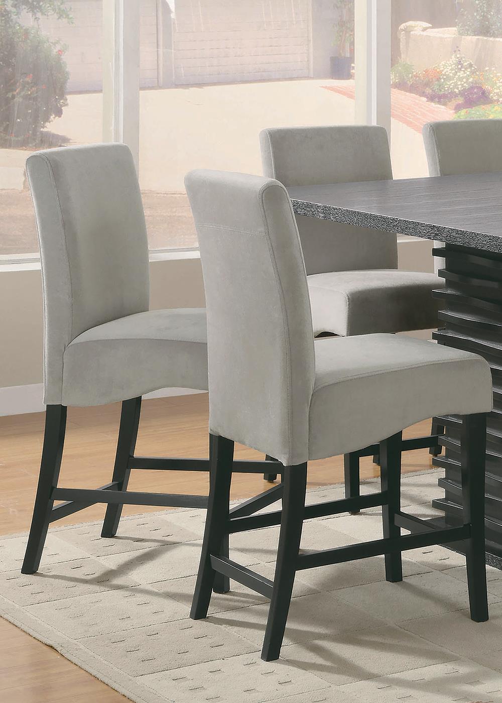 Stanton Black Square Counter Table - 102068 - Bien Home Furniture & Electronics