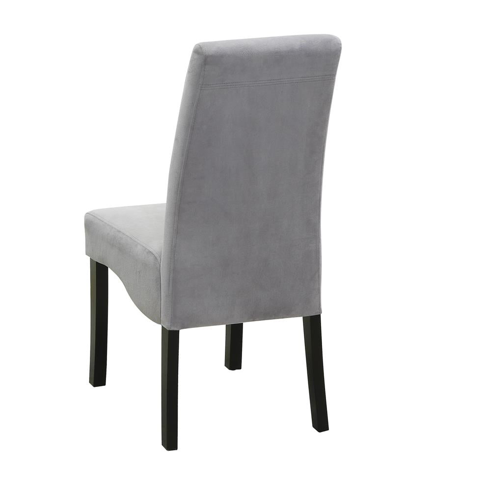 Stanton Gray Upholstered Side Chairs, Set of 2 - 102062 - Bien Home Furniture & Electronics