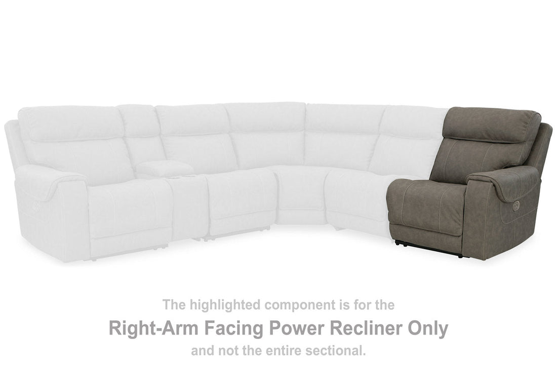 Starbot Fossil Right-Arm Facing Power Recliner - 2350162 - Bien Home Furniture & Electronics