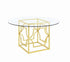 Starlight Brass Dining Table Base - 192641 - Bien Home Furniture & Electronics