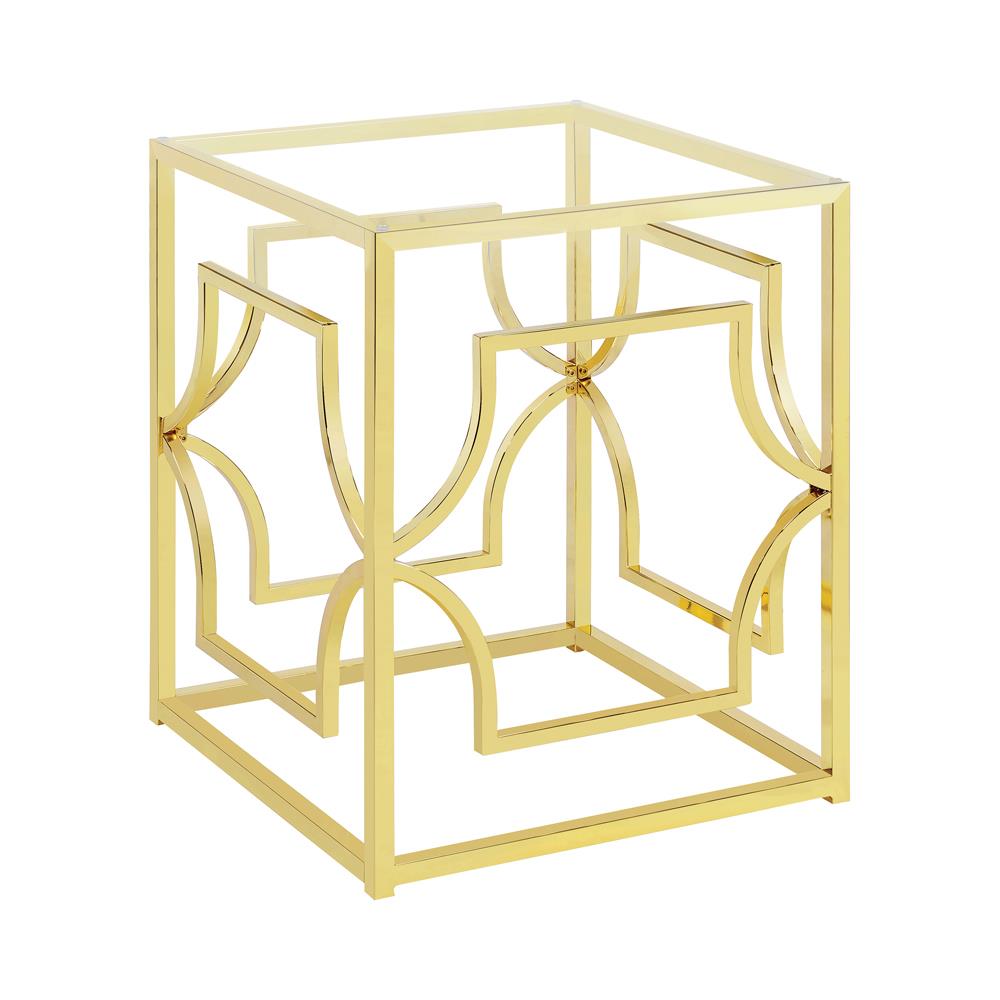 Starlight Brass Dining Table Base - 192641 - Bien Home Furniture & Electronics
