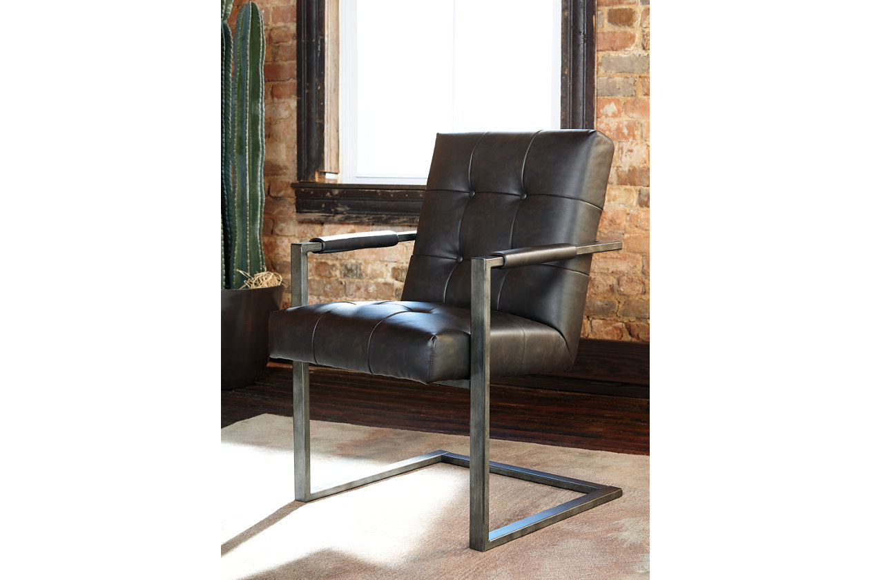 Starmore Black Home Office Desk Chair, Set of 2 - H633-02A - Bien Home Furniture & Electronics