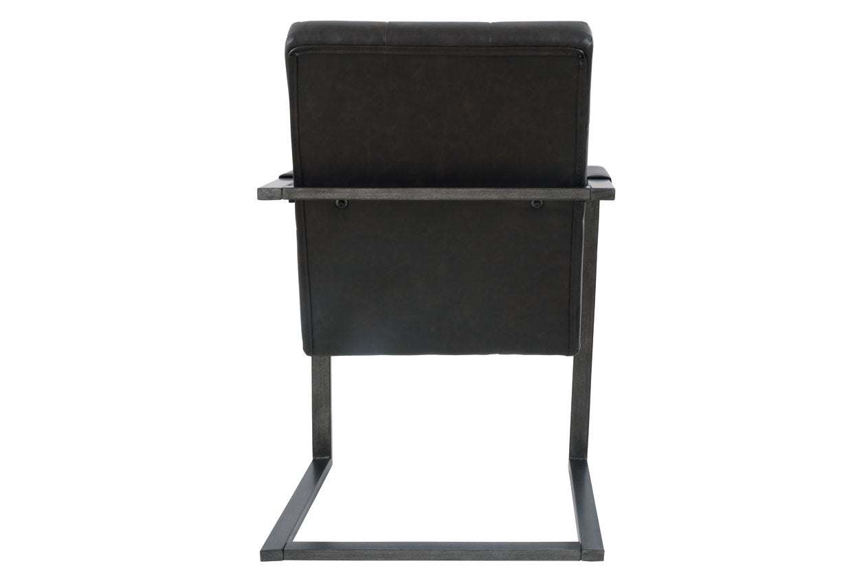Starmore Black Home Office Desk Chair, Set of 2 - H633-02A - Bien Home Furniture & Electronics