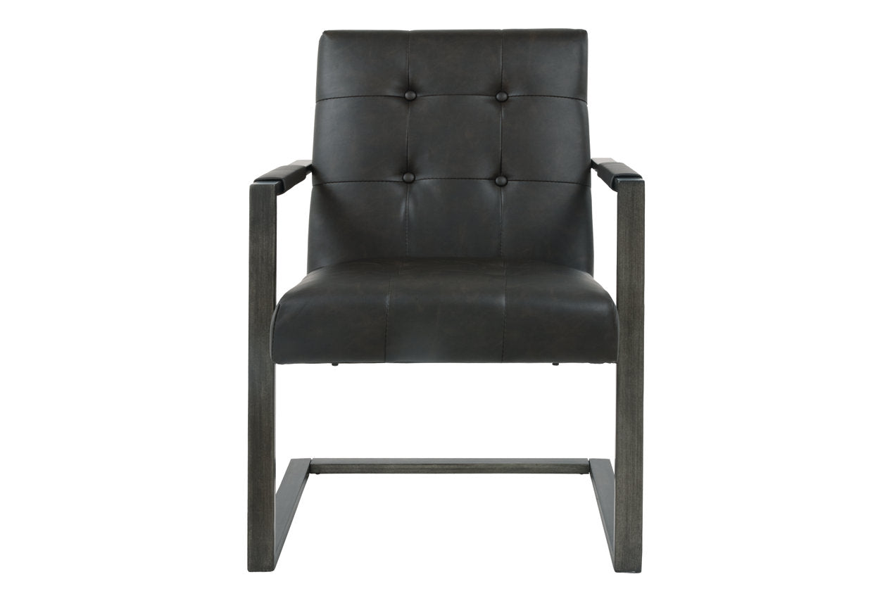Starmore Black Home Office Desk Chair, Set of 2 - H633-02A - Bien Home Furniture & Electronics