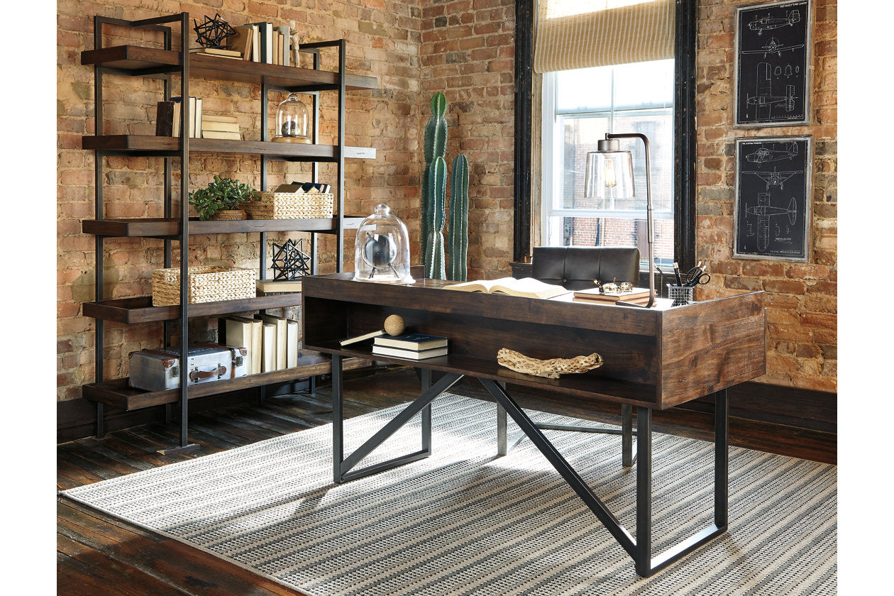 Starmore Brown 63" Home Office Desk - H633-27 - Bien Home Furniture & Electronics