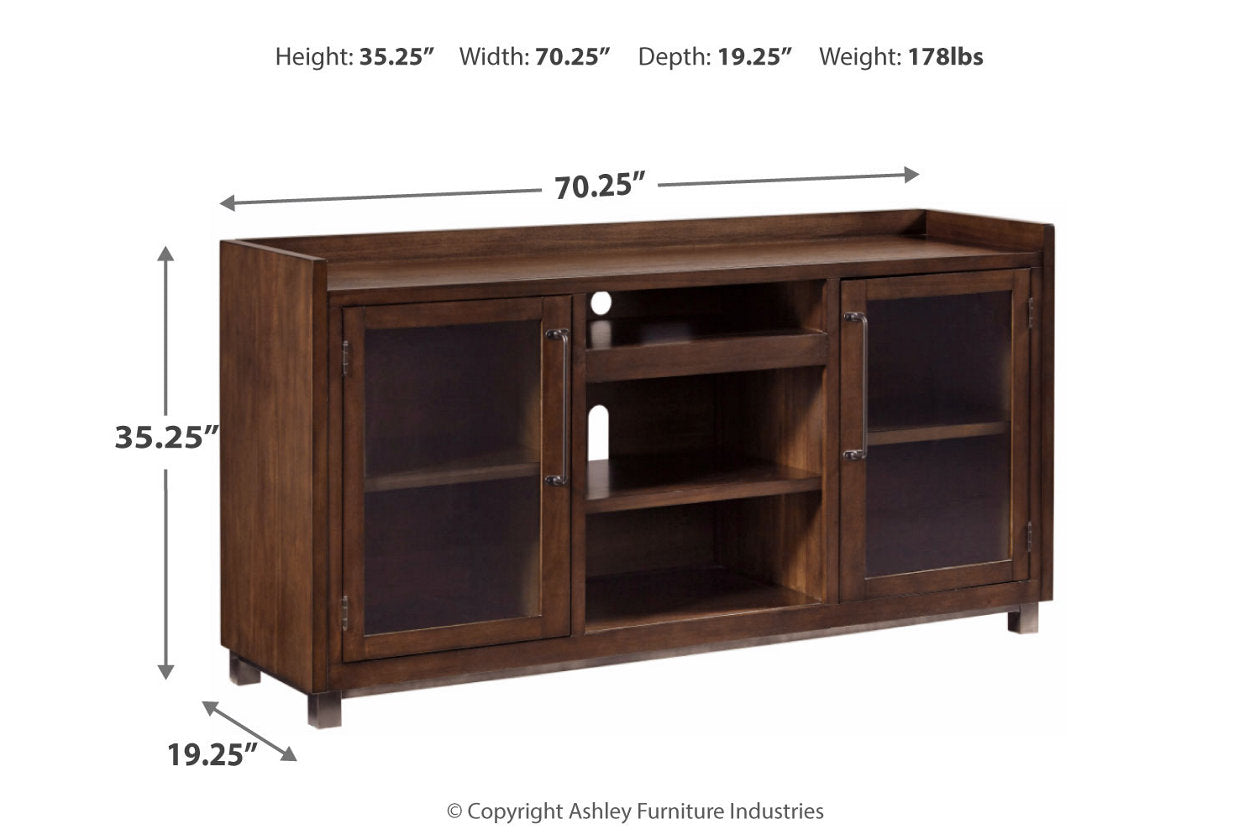 Starmore Brown 70" TV Stand - W633-68 - Bien Home Furniture & Electronics