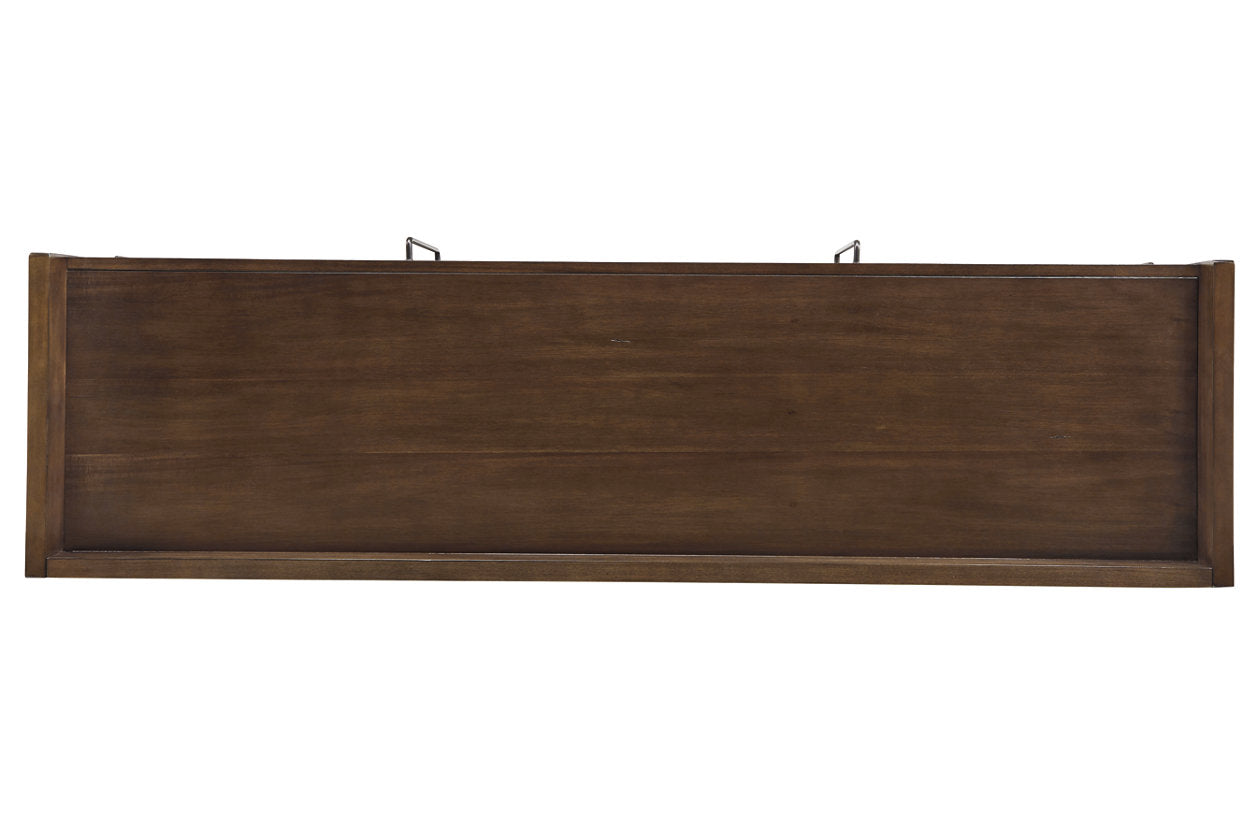 Starmore Brown 70" TV Stand with Electric Fireplace - SET | W100-02 | W633-68 - Bien Home Furniture & Electronics