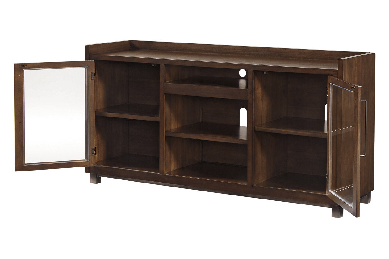 Starmore Brown/Gunmetal 3-Piece Entertainment Center - SET | W633-34(2) | W633-68 - Bien Home Furniture & Electronics