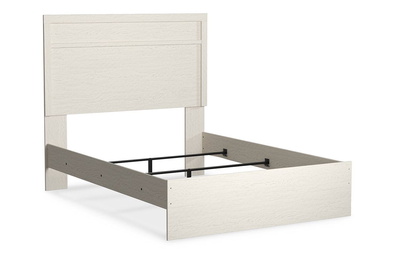 Stelsie White Full Panel Bed - SET | B2588-55 | B2588-86 - Bien Home Furniture & Electronics