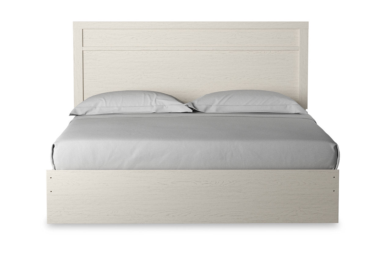 Stelsie White King Panel Bed - SET | B2588-72 | B2588-97 - Bien Home Furniture & Electronics